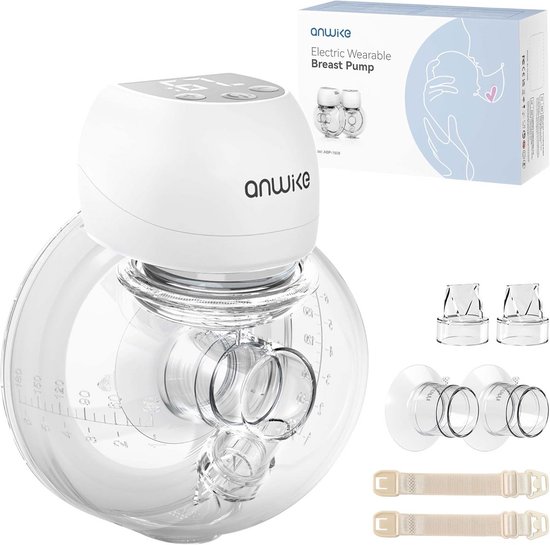 Draagbare Handsfree Elektrische Borstkolf Lichtgewicht met LED Display en Stille Werking van Merkloos