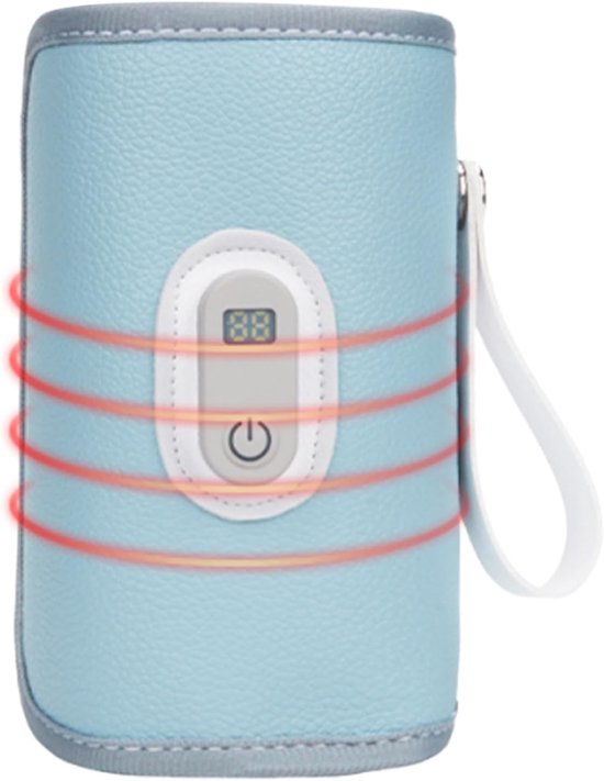 Draagbare Melkwarmer - Babyfles Verwarmer - Snel Voeden - Constante Temperatuur - 8 x 14 cm