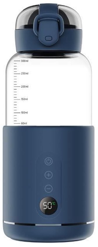 Draagbare waterverwarmer, 300 ml capaciteit, snoerloos ontwerp, gemakkelijk mee te nemen. van Merkloos