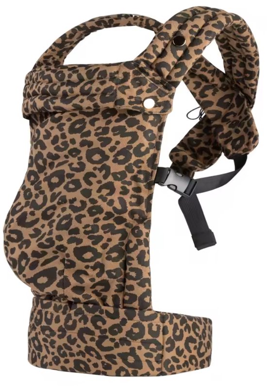 Draagzak - Baby draagzak - Peuter draagzak - Leopard – Verstelbaar, Ergonomisch & Wasbaar – Tijgerprint - Draagdoek van Merkloos
