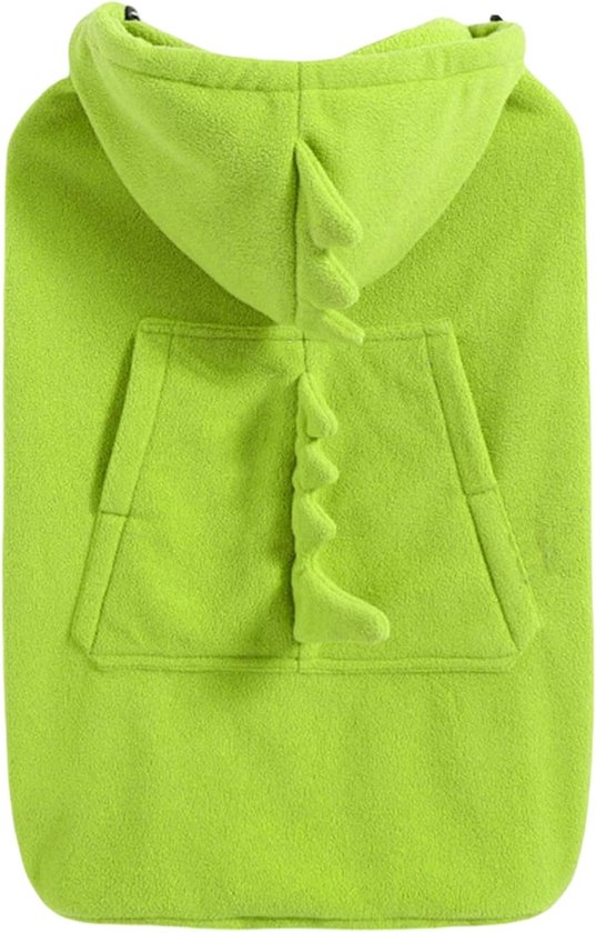Draagzak Hoes - Baby Mantel - Buiten Reizen - Winddicht Fleece - 76 x 63 cm - Groen