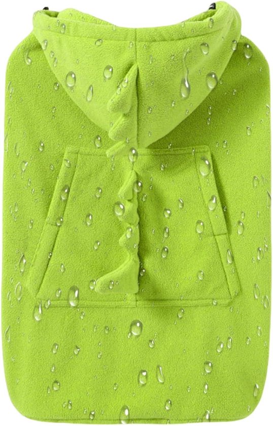 Draagzakhoes Baby - Beschermcape Baby - Buiten Wandelen - Winddicht Ademend - 76 x 63 cm - Groen