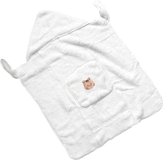 Draagzakhoes - Kinderwagendeken Baby deken - Bescherming Buiten - Winddicht Ademend - 85x80cm - Grijs