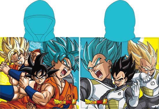 Dragon Ball Super Badponcho - Sneldrogend - 55 x 110 cm van Dragon
