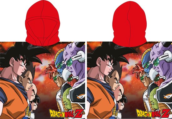 Dragonball Z badponcho 55x110cm sneldrogend