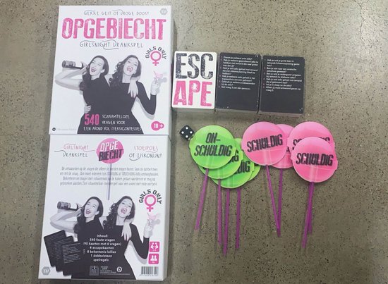 Drankspel - Girlsnight - Opgebiecht van Opgebiecht.