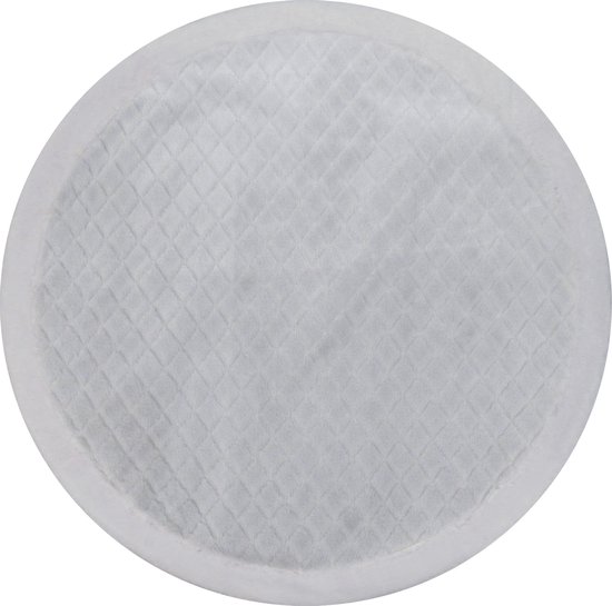 DREAMgro Dubbelzijdig Speelmat Rond - ø 90 cm - Superzacht - Diamant Grijs van DREAMgro