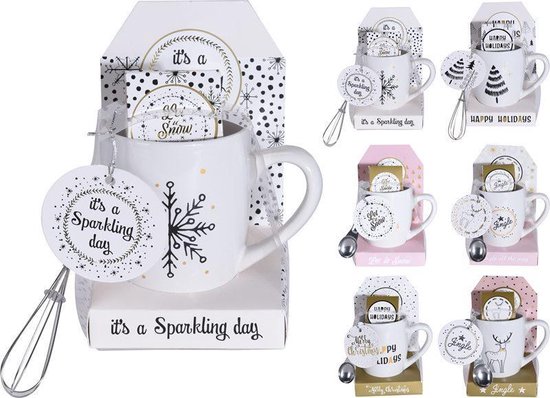 Drinkbeker geschenkset aardewerk (1 stuk) assorti van Yulo Toasty