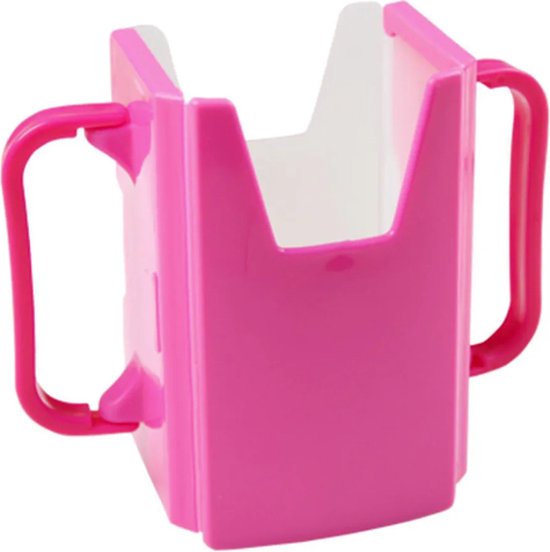 Drinkpakjeshouder - Pakjeshouder Kinderen - Roze van Easylife.