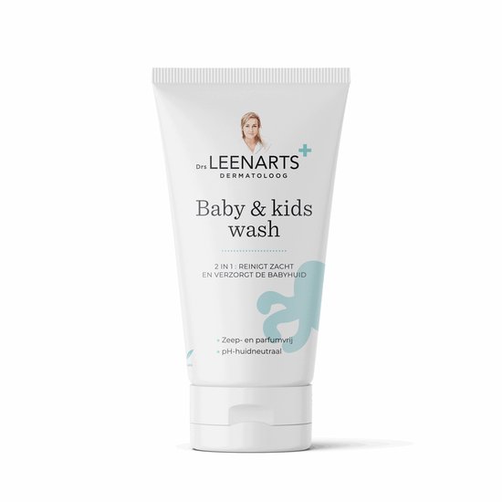 Drs Leenarts Baby Wascrème – Zeepvrije & parfumvrije baby wash – pH-huidneutraal – 150 ml van Drs Leenarts