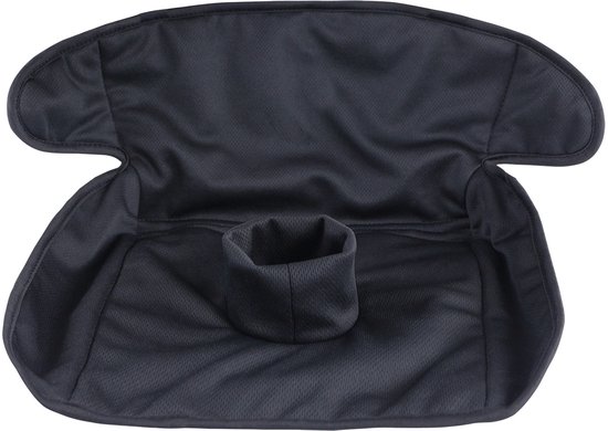 DryMate® Autostoelbeschermer – Universeel inlegzitje voor autostoel & buggy - Autovakantie - Zindelijkheidstraining – Kinderstoel - Waterdicht, Lekvrij en Wasbaar – Zwart van Merkloos