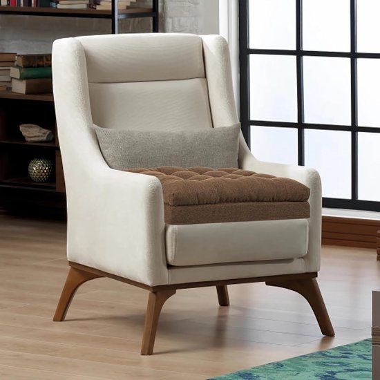Dubbele Laag Geheugenfoam Zitkussen voor Senioren - Grote Stoelverhoger 50 x 50 x 12 cm, Antislip, Bruin, Comfortabel en Ondersteunend