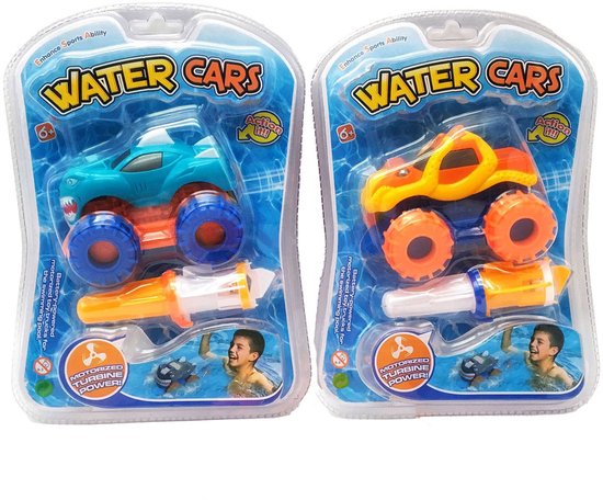 Duikauto speelgoed auto met batterijen kleurrijk waterpret. van Toi-Toys
