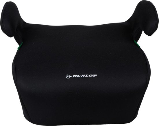 Dunlop Kinderzitje Auto Zitverhoger - Stoelverhoger Kinderen 126-150 cm - Veiligheid UN ECE R129 - Lichtgewicht Compact Ontwerp Autozitje - Zwart van Dunlop