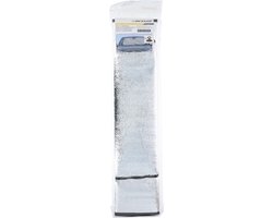 Dunlop Zonnescherm - 130 X 60 Cm - Zilver - zonnescherm - zilver zonnescherm Anti UV scherm - warmte werend voorruit hoes - auto zonnescherm - zonnescherm voorruit - UV weerkaatsend - universeel - Autoruit Deken - Cover - Afdekzeil Folie - zonwering van Dunlop