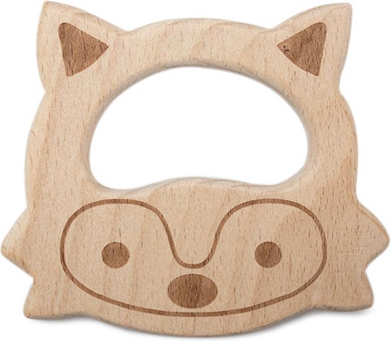 Durable Houten Bijtdier Vos van Durable