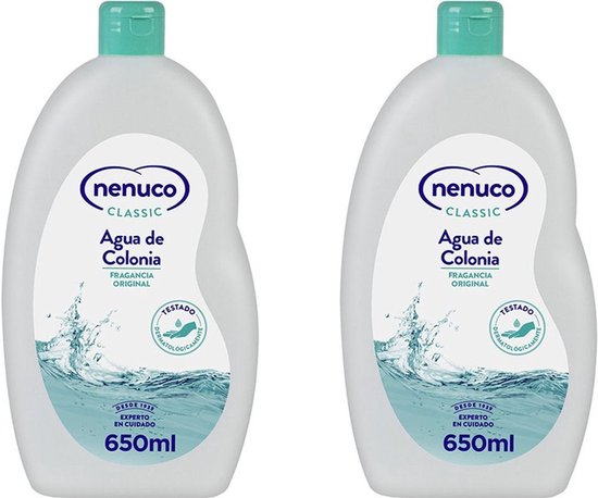 Eau de Cologne Nenuco Classic 2 x 650 ml van Merkloos