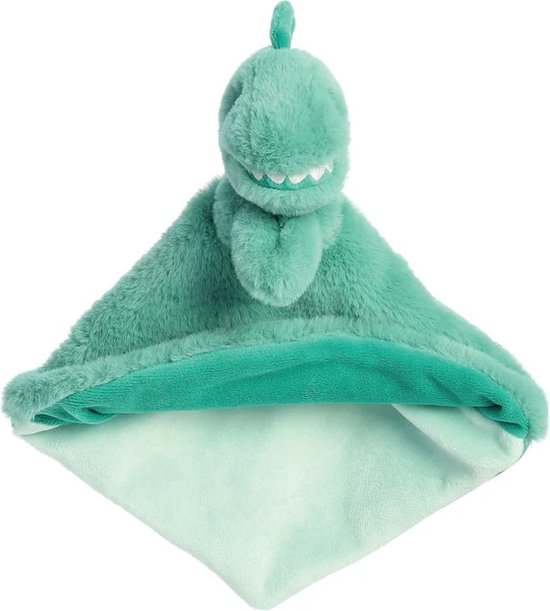 ebba Baby Ryker Rex Dragon Luvster | Aurora Plushies | Baby Knuffel | ebba Baby Collectie | Draak T-Rex Dinosaurus | Knuffeldoekje | Beste Vriendjes | Knuffels Speelgoed Kinderen van ebba