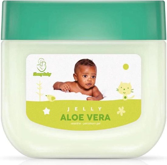 Ebony Baby - Vaseline - Aloe Vera - 440ml van Merkloos