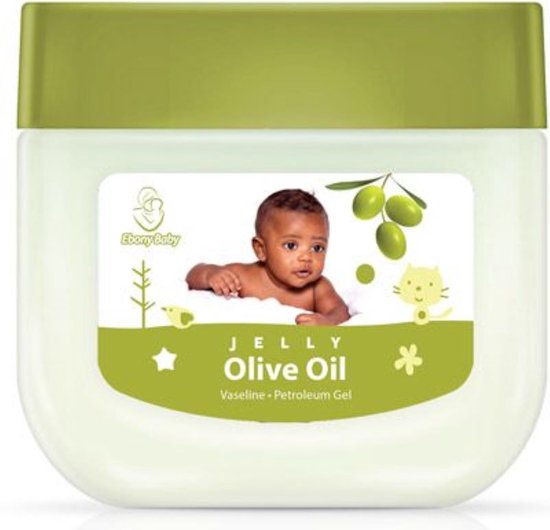 Ebony Baby - Vaseline - Olive Oil - 440ml van Merkloos