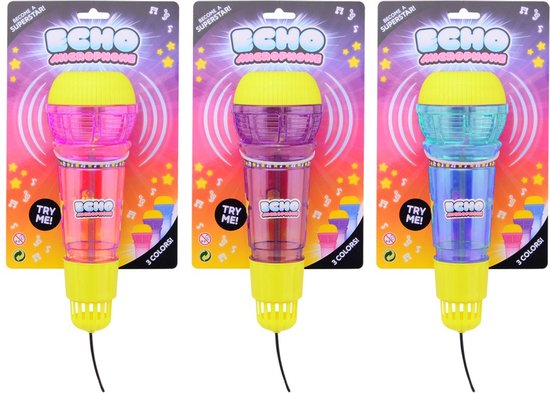 Echo microfoon op kaart 29646 van Bontempi