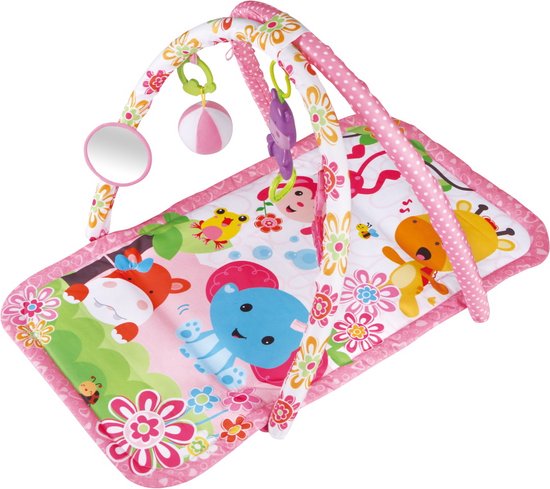 Eco Toys Lovely Zoo Roze Speelkleed met Muziek van Merkloos