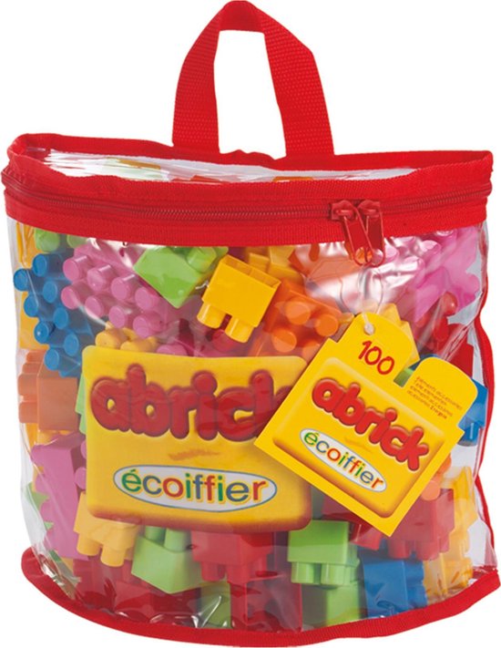 écoiffier Abrick: Bouwblokken 100-delig van Ecoiffier