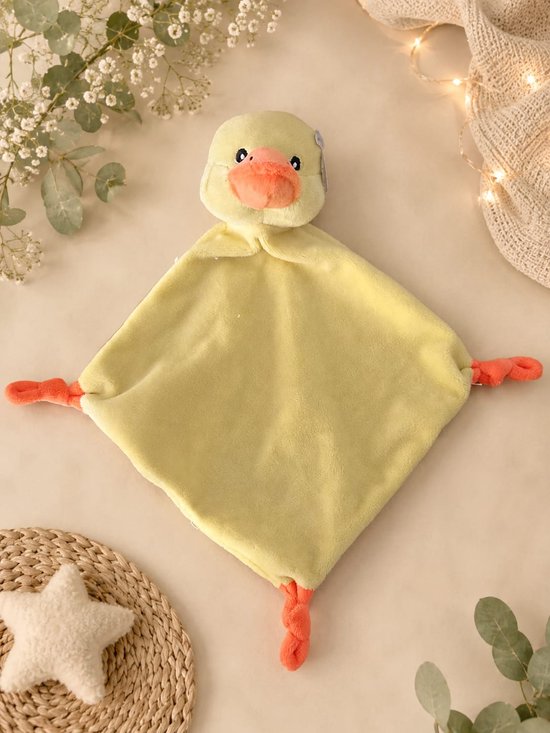 Eend | Geboorten knuffel | Met naam | Uniek | Knuffel