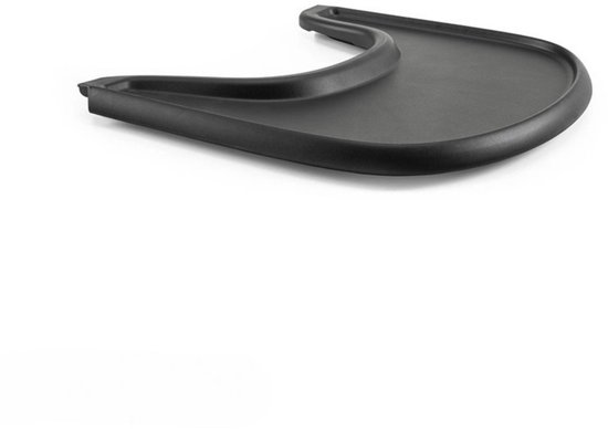 Eetblad voor Stokke Tripp Trapp – Baby Tafelblad met Veiligheidsbeugel – Zwart