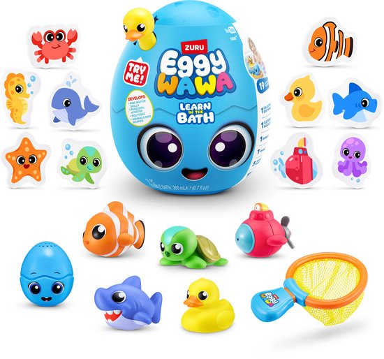Eggy Wawa Learn in the Bath - Leren in bad van ZURU van ZURU