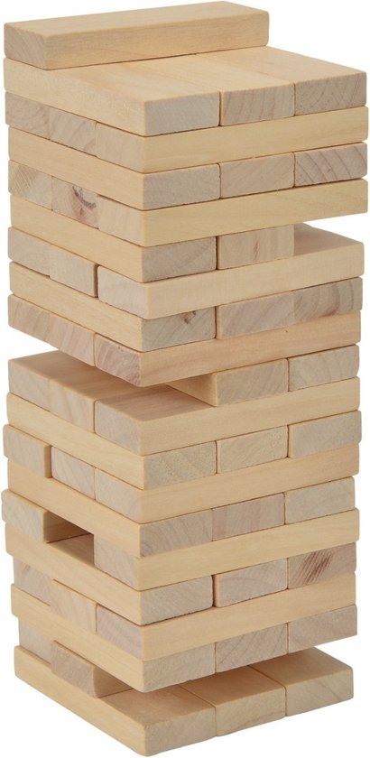 Eichhorn Houten Stapeltoren, 54dlg van Eichhorn