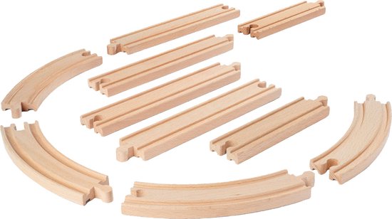 Eichhorn Houten trein Rails 100006403 van Eichhorn