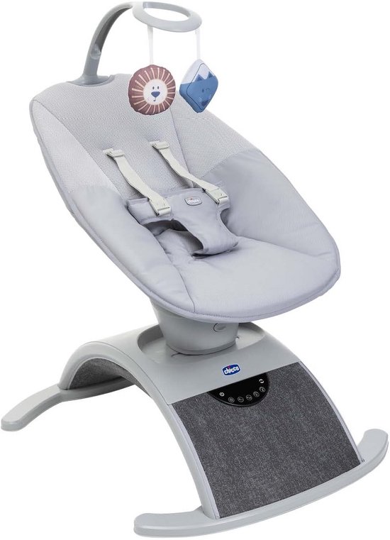 Elektrische Baby Bouncer - Baby Schommelstoel - Baby Vermaken - 8 Verschillende Bewegingen - 77 x 29 x 45 cm