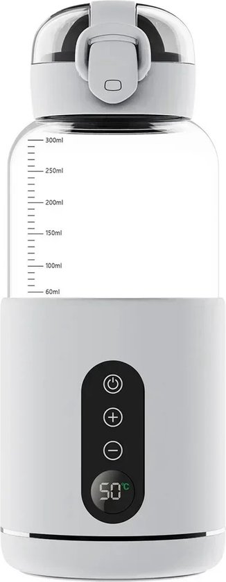 Elektrische Draagbare Fles Warmer - Usb Oplaadbaar - 300Ml Capaciteit - Reizen Camping - Babymelk warmer - thee