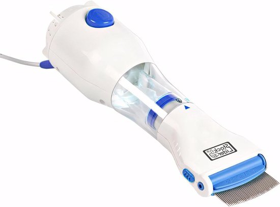 Elektrische luizenkam - Professionele luizenkam waarbij luizen en eitjes effectief worden verwijderd, beter dan andere kammen en shampoo - voorkomt neten van V-Comb