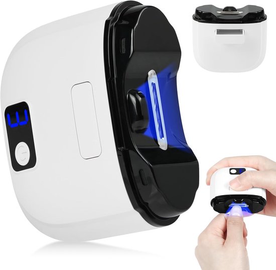 Elektrische nagelknipper, 3-in-1, automatische nagelknipper, draadloze nagelknipper met licht en ruïneopslag, veilig voor baby's, kinderen, volwassenen en ouderen van Pursonic