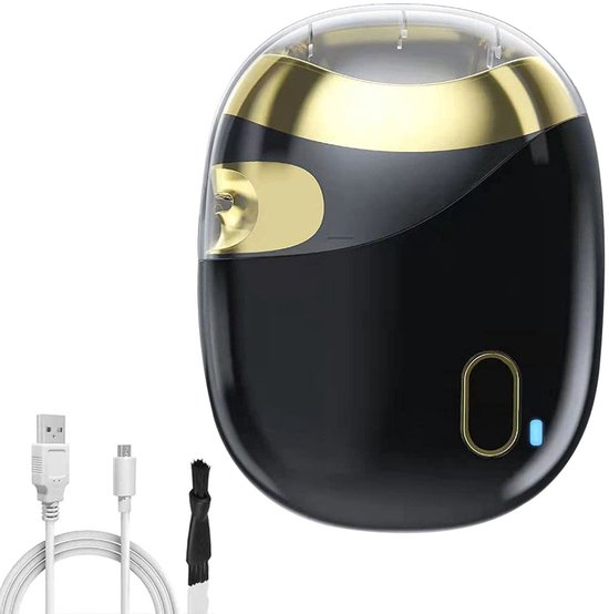 Elektrische Nagelknipper - Scheren & Schleifen - 2-in-1 Ontwerp Geïntegreerd Lichtbogenscherm - 1 - Voor Vingers en Tenen - Zwart van Merkloos