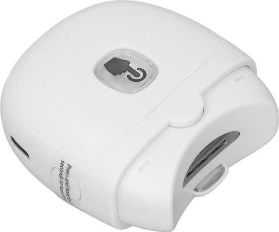 Elektrische Nagelschaar Wit - Veilige Nagelknipper voor Baby´s - USB Oplaadbaar - Twee Snelheidsstanden - Met LED Licht van Frogs & Dogs