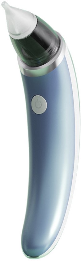Elektrische neusaspirator voor baby's, neusreiniger, neuszuigapparaat - Blauw van Merkloos