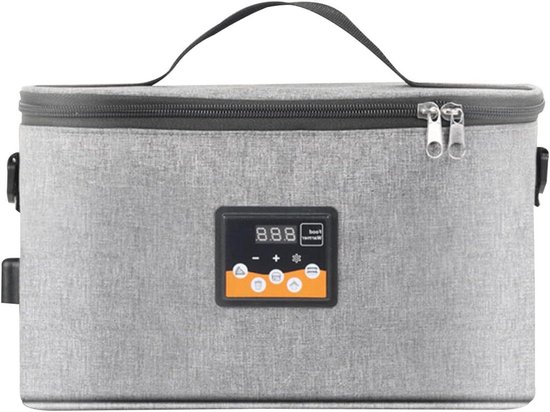 Elektrische Voedselwarmer - Verwarmde Lunchtas - Warme Maaltijden Onderweg - Snelle Opwarming - 30 x 15 x 16 cm - Standaard