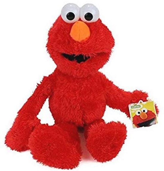 Elmo Pluche Speelgoed 35 cm - Knuffel voor Baby's en Peuters van Merkloos