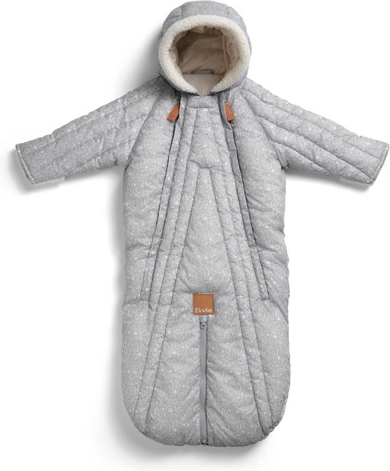 Elodie Baby Overall - Baby Voetenzak - Voetenzak autostoel- Voetenzak Autostoel 0+ - Monkey Sunrise -0-6 maanden van Elodie