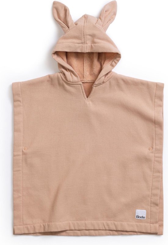 Elodie Bad Poncho Kinderen - Badjas Kinderen - Badcape -Badjas meisjes - Blushing Pink van Elodie