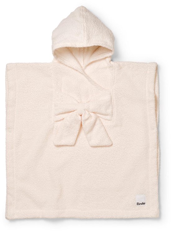 Elodie Bad poncho Kinderen - Poncho - Bad poncho - Bad cape- 1-3 jaar - Creamy White