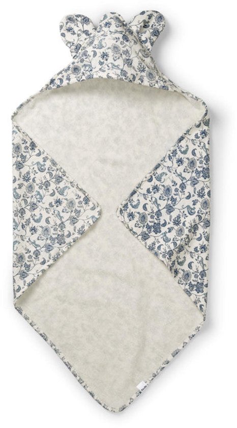 Elodie Badcape - Badcape - Badcape baby - Badcape met capuchon - Kraamcadeau - Leo Toile van Merkloos