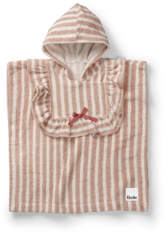 Elodie Badponcho - Kinderen - Badponcho - Badcape - Poncho Kind - 1-3 jaar - Candy Stripes