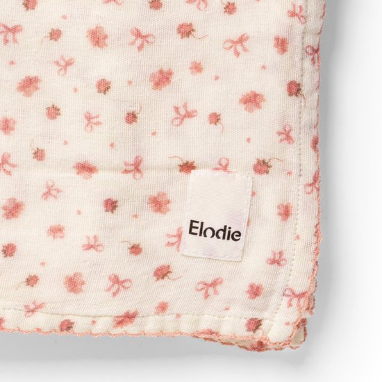 Elodie Bamboe Hydrofiele doek - Hydrofiele doek - Hydrofiele doeken - Tetradoeken - 80 x 80 cm -Petit River Rose