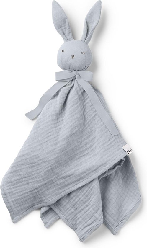 Elodie Blinkie -Hydrofiele Knuffel - Knuffel - Knuffeldoekje - Kraamcadeau - Knuffel Sky (Sunrise Blue) van Elodie
