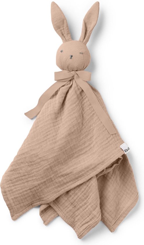 Elodie Blinkie -Hydrofiele Knuffel - Knuffel konijn - Knuffeldoekje - Kraamcadeau - Knuffel Emmylou (Blushing Pink) van Elodie Details