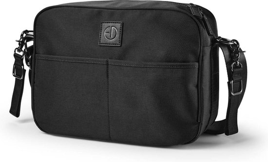 Elodie Crossbody Bag - Luiertas - Verzorgingstas - Luiertassen - Luiertas zwart - Black van Elodie